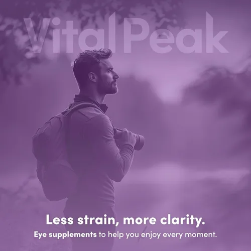 Miniatura 8 de Vital Peak® Provision Vitaminas para los ojos – Suplementos para la salud ocular – con arándano, luteína, zeaxantina y más vitaminas – Vegano, sin