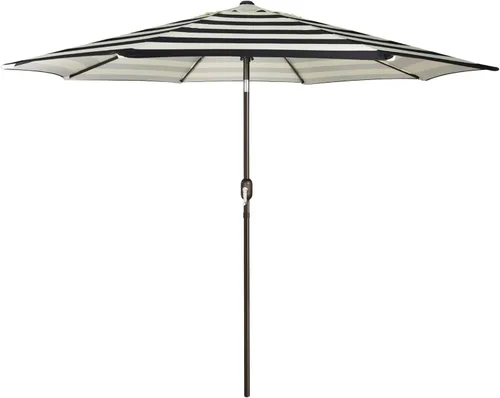 Miniatura 15 de Blissun - Sombrilla de aluminio para patio al aire libre de 9 pies, sombrilla de mesa para exteriores, sombrilla de jardín, sombrilla de mercado
