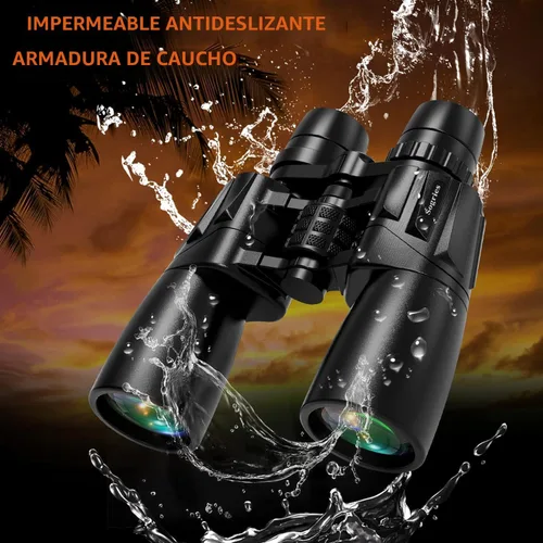 Miniatura 8 de Prismáticos 10-30x50 con Zoom para Adultos, Prismáticos Militares de Alta Potencia para Observación de Aves, Viajes, Caza, Conciertos con Vista