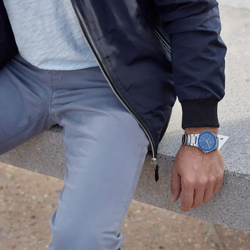 Miniatura 4 de Citizen Axiom Eco-Drive - Reloj para hombre plateado