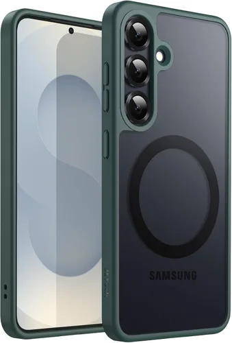 Miniatura 33 de JETech Estuche magnético para Samsung Galaxy S24 5G, compatible con MagSafe, funda protectora para teléfono con parte trasera translúcida y mate a