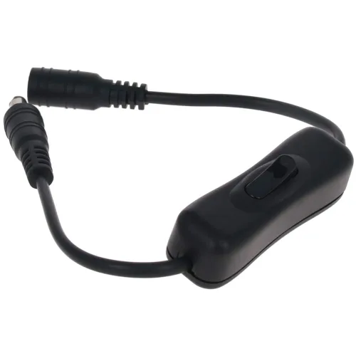 Miniatura 3 de Othmro 2 unidades de controlador LED Conector de CC de luz en línea de encendido/apagado Cable de interruptor de cinta LED Conector de iluminación