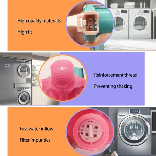 Miniatura 2 de W11316255 Válvula de entrada de agua de lavadora apta para lavado de Whirlpool Maytag Amana Sustituye a W11036928 33490439 4922254 PS12711563
