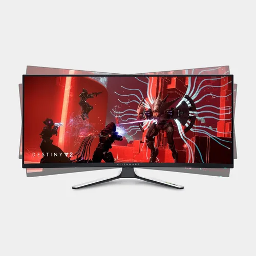 Miniatura 10 de Alienware - Monitor curvado para juegos Quantom Dot-OLED AW3423DW de 34.18 pulgadas, 3440 x 1440 píxeles a 175 Hz, curvatura 1800R, verdadero 0.1 ms