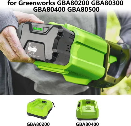 Miniatura 6 de DTK Reemplazo para Greenworks 80V batería Ion inalámbrico herramientas eléctricas 80 voltios baterías 2500mAh