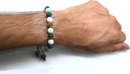 Miniatura 51 de Pulsera del zodiaco de cristales curativos