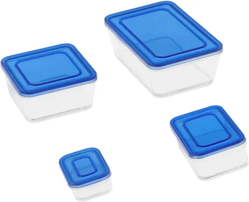 Miniatura 9 de Caja de almacenamiento de alimentos para casa de muñecas, 4 unidades, escala 1/6, 1/12, caja Bento, mini caja fresca, adorno de casa de muñecas