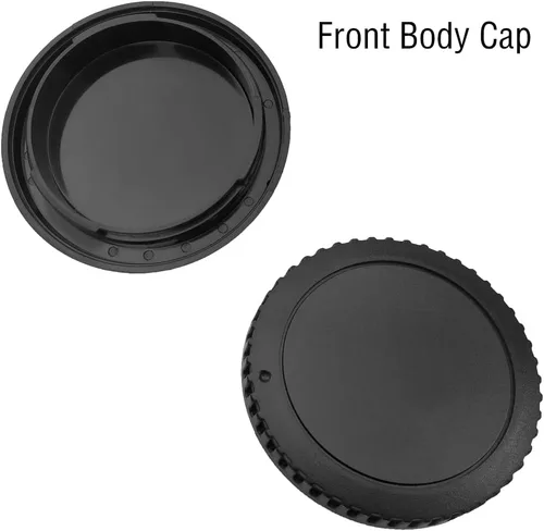 Miniatura 5 de Tapa del cuerpo y tapa trasera de lente para cámara Canon EOS EF EF-S en T7 T6 90D 80D 77D 70D 60D 5Ds 1DX 5D 7D / 6D Mark II III 200D Rebel SL3 SL2