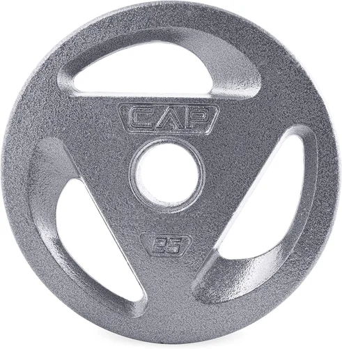 Miniatura 3 de Disco olímpico CAP Barbell, de 2 pulgadas y plateado