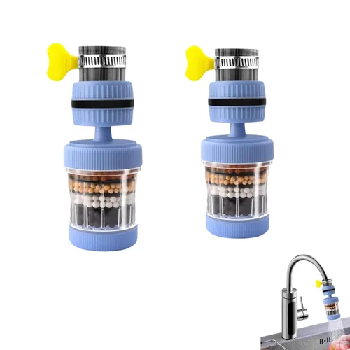 Filtros de agua para tomar, filtros de montaje en grifo, carbón activado, filtro de grifo purificador de grifo, filtro de grifo a prueba de