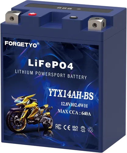 Miniatura 10 de Litio YTX20L-BS, batería de motocicleta LiFePO4 de 700A, 12V 10AH para ATV, UTV, moto de agua, vehículo de 4 ruedas, moto de nieve, embarcación