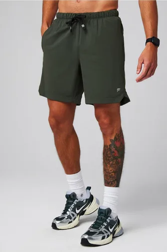 Miniatura 28 de Fabletics The One - Pantalón corto para hombre (forro), entrenamiento, natación, ligero, de secado rápido, bolsillo con cremallera, tejido elástico