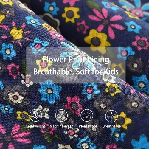 Miniatura 5 de LittleSpring Chaleco acolchado de invierno para niñas, chaleco acolchado ligero, ropa de abrigo cálida