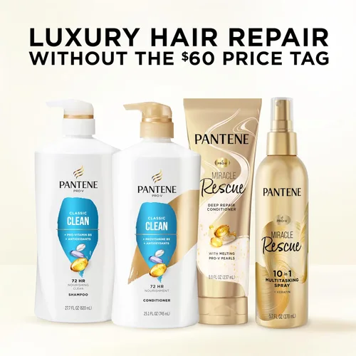 Miniatura 7 de Pantene Classic Clean 72 HR Acondicionador nutritivo 25.1 onzas líquidas