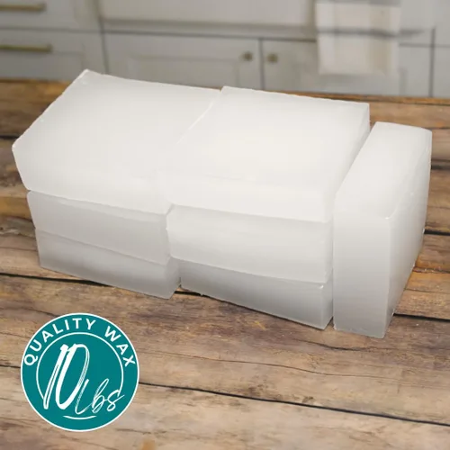 Miniatura 2 de Direct Candle Supply - Cera de vela de parafina para el hogar totalmente refinada de 10 libras, cera de parafina para fabricación de velas, cera