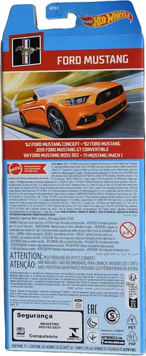 Miniatura 2 de Hot Wheels Paquete de 5 Ford Mustang