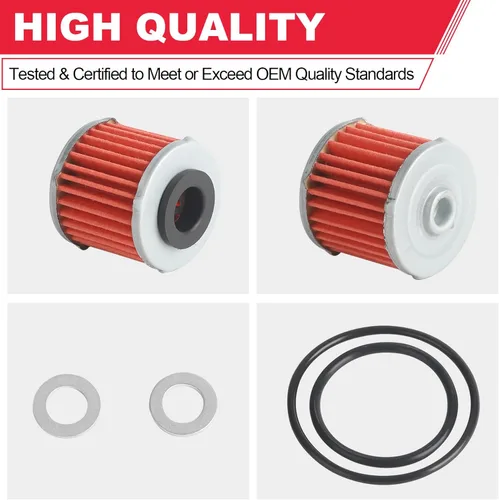 Miniatura 6 de Filtro de transmisión automática compatible con Honda V6-2003-2007 Accord, 2005-2006 Odyssey, 2005 Pilot, para 2004-2006 Acura TL V6 reemplaza #