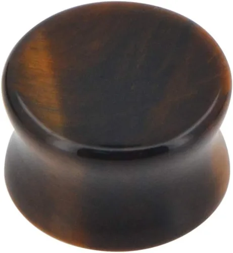 Miniatura 8 de Tapones para los oídos de piedra, doble llamarada, dilatadores de estiramiento de sillín expansor 2G-0.984 in E553