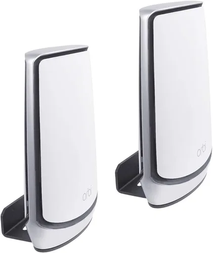 Soporte de pared para sistema NETGEAR Orbi Tri-Band Mesh WiFi 6 RBS850, RBK852, RBK853, RBS750, RBS751, RBK752, RBK753, AX4200, AX5700, AX6000,