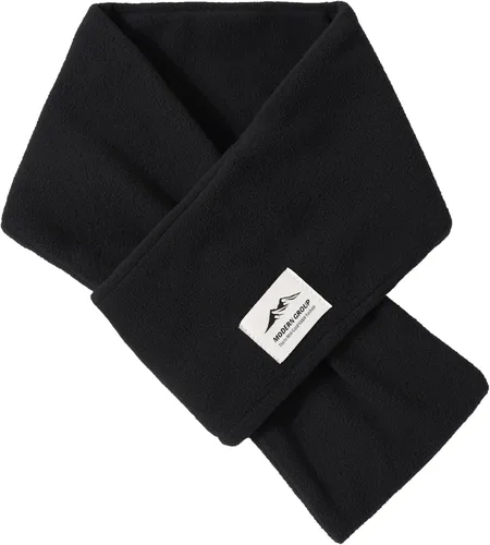 Bufanda corta y cálida de forro polar para hombres y mujeres para invierno, clima frío, calentador suave para el cuello, bufandas para el cuello
