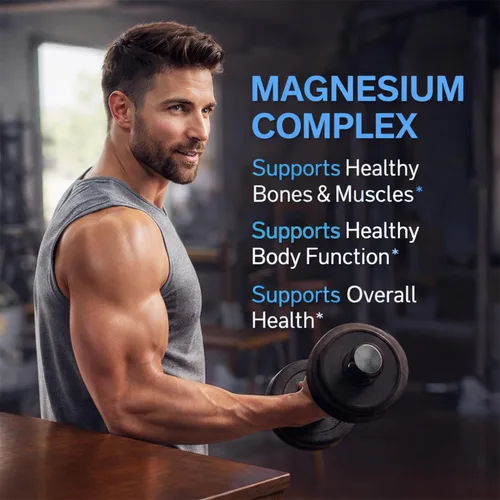 Miniatura 3 de Complejo de magnesio para mujeres y hombres, 1000 mg, magnesio 7 en 1 (glicinato, citrato y malato) para apoyo al sueño, alivio del estrés