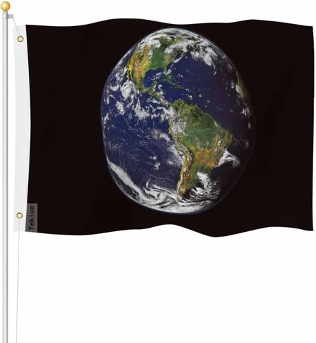 Miniatura 11 de Yekiua Bandera de conejo de Pascua, huevos de 3 x 5 en hierba verde con margaritas, flores resistentes a la decoloración UV, color vivo, cabecera