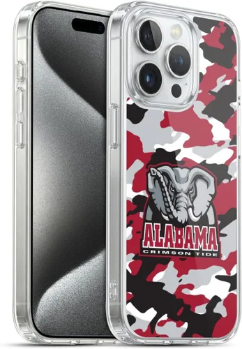 Miniatura 273 de Head Case Designs Funda de gel suave con licencia oficial de la Universidad de Alabama UA Collage compatible con Apple iPhone 13 Pro Max