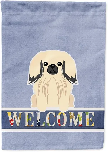 Miniatura 198 de Caroline's Treasures BB5622GF Airedale - Bandera de bienvenida para jardín, bandera decorativa para patio, exteriores, patio, parterres