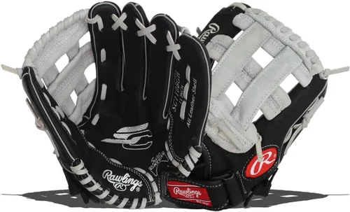 Miniatura 8 de Rawlings Guante de béisbol y sóftbol Sure Catch Modelos de T-Ball, para jóvenes y adultos recreativos Múltiples tallas y estilos