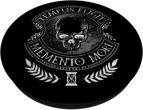 Miniatura 2 de Dichos latinos - Tempus Fugit Memento Mori PopSockets Swappable PopGrip