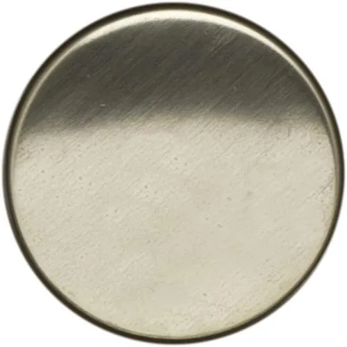 Miniatura 2 de DecoDRAIN - Drenaje de rejilla para tocador de baño/lavabo/recipiente/fregadero, cuerpo de ABS chapado con desbordamiento; níquel cepillado