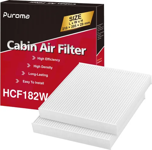 Miniatura 8 de Puroma Filtro de Aire de Cabina de Reemplazo para CP182, CF11182, Honda Civic, Clarity, CR-V, CR-Z, HR-V, Fit, Insight, Odyssey, Acura MDX, RDX