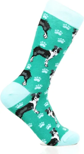 Miniatura 2 de Calcetines de vestir divertidos y cómodos de algodón coloridos, unisex, con patrón de perro