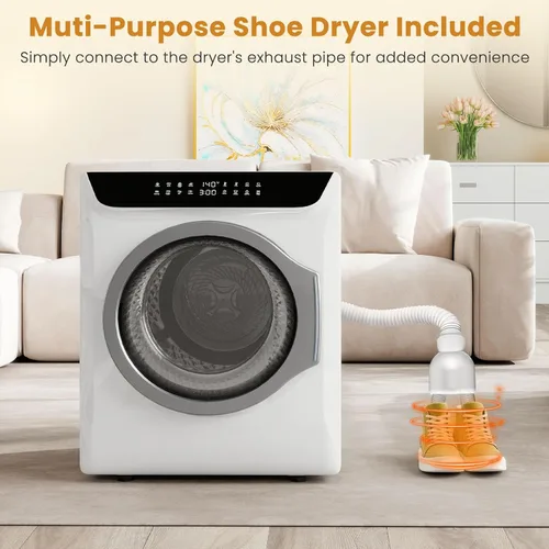 Miniatura 3 de Auertech Juego combinado de lavadora y secadora portátil, 2.8 pies cúbicos. Secadora de ropa portátil con secadora de botas, lavadora totalmente