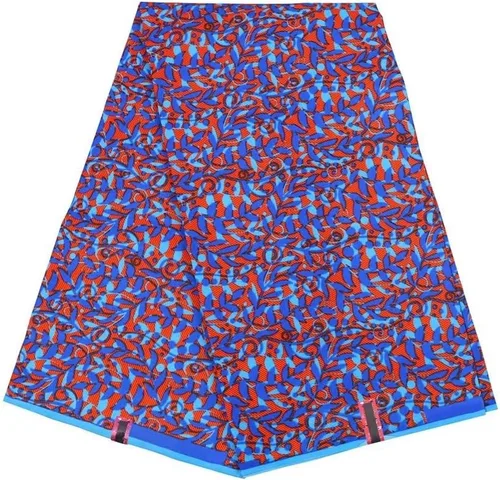 Tela africana 6 yarda impresa tela africana Ankara tela de cera para vestido de fiesta