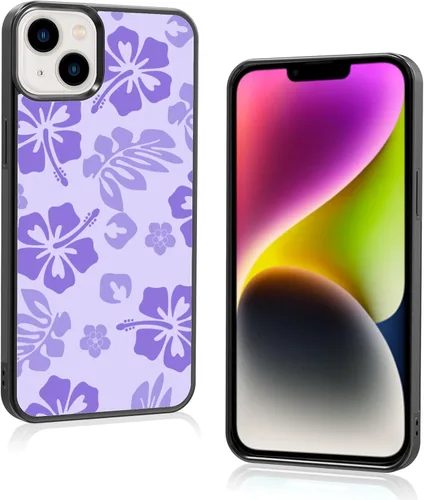 Miniatura 85 de FANXI Funda de teléfono de hibisco azul compatible con iPhone 11 de 6.1 pulgadas, funda protectora a prueba de golpes de TPU con bonita flor azul