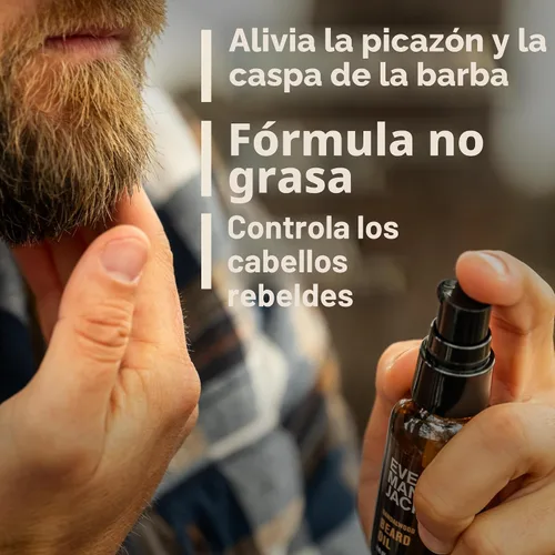 Miniatura 4 de Every Man Jack Aceite de sándalo para barba – Hidrata y suaviza tu barba – Alivia la picazón y las escamas – Fabricado con ingredientes derivados