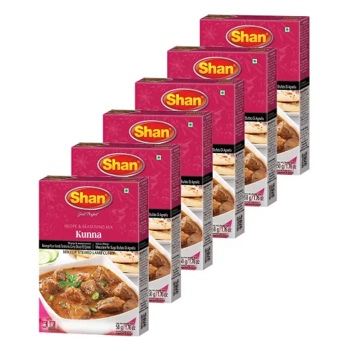 Miniatura 277 de Shan Korma Recipe and Seasoning Mix 1.76 oz (50g) - Spice Powder for Traditional Meat in Yogurt Sauce - Suitable for Vegetarians - Airtight Bag in a