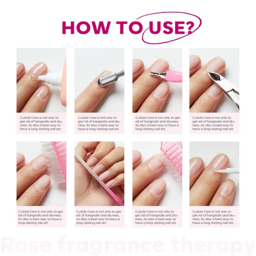 Miniatura 7 de Modelones Kit Removedor de Cutículas - Crema Removedora de Cutículas y Aceite para Cutículas, Kit de Cuidado de Cutículas con Cortador de Cutículas