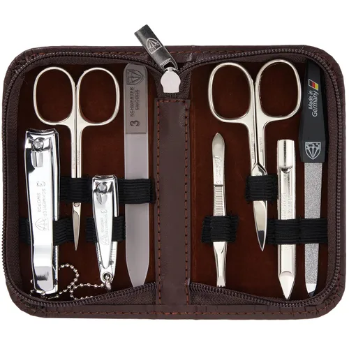 Miniatura 26 de 3 Swords Germany – Juego de 8 piezas para manicura y pedicura profesional para el cuidado de las uñas de los dedos y los dedos del pie tijeras