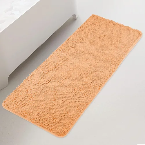 Miniatura 189 de Yeaban Alfombra de pasillo de baño de 24 x 72 pulgadas, antideslizante, alfombra de baño larga de felpilla gruesa, absorbente y lavable, alfombra