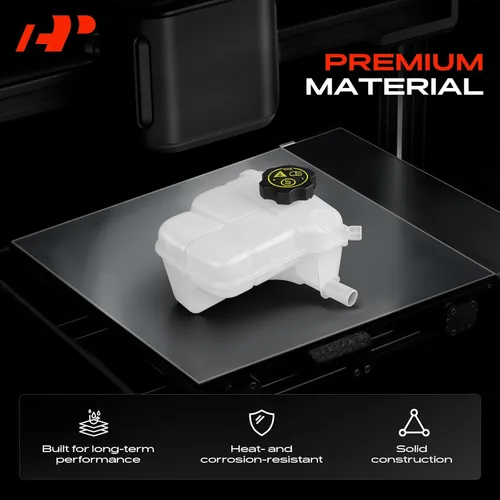 Miniatura 4 de A-Premium Tanque de depósito de recuperación de desbordamiento de refrigerante del motor [con tapa] Compatible con Chevy Malibu 2008-2012 y Pontiac