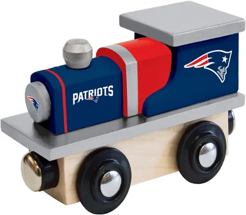 Miniatura 16 de MasterPieces NFL San Francisco 49ers - Tren de juguete de madera real, para mayores de 3 años, color negro