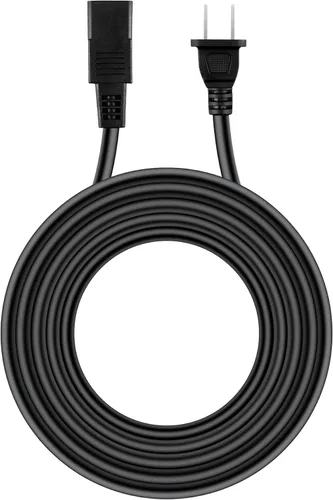 Miniatura 5 de Cable de alimentación de CA cuadrado de 2 clavijas de 8 pies para Roland FP-8 JX-8P JX-10 EP-50