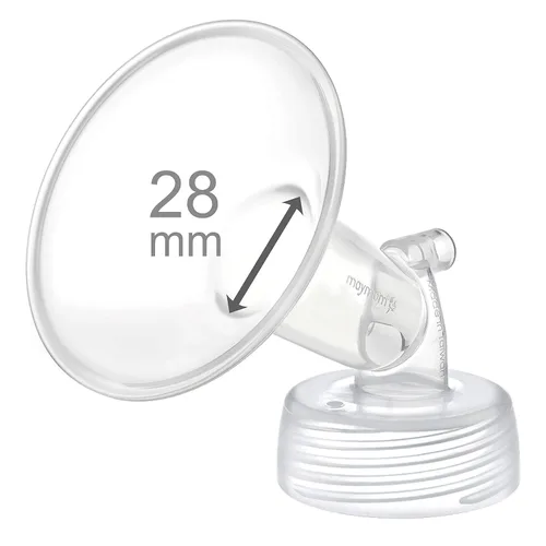 Miniatura 30 de Maymom Brida ancha compatible con bomba Spectra S1 S2, 0.748 in, 1 unidad Una brida transparente