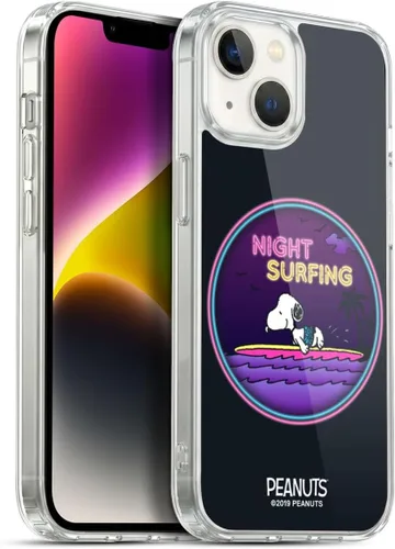 Miniatura 13 de Head Case Designs Peanuts Tropical Surf Snoopy Aloha Disco Gel Funda con licencia oficial [protección de grado militar] compatible con Apple iPhone