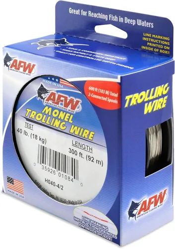 Miniatura 15 de Alambre de pesca americano Monel Trolling Wire (un solo hilo)