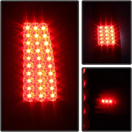 Miniatura 3 de ACANII - Para luces traseras LED Blk 2003-2006 Chevy Silverado 1500 izquierda+derecha 03 04 05 06