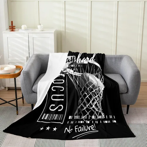 Miniatura 32 de Erosebridal Manta de hojas para niños, niñas y hombres, manta de forro polar colorida, manta de cama de hojas de mandala bohemio, 30 x 40 pulgadas