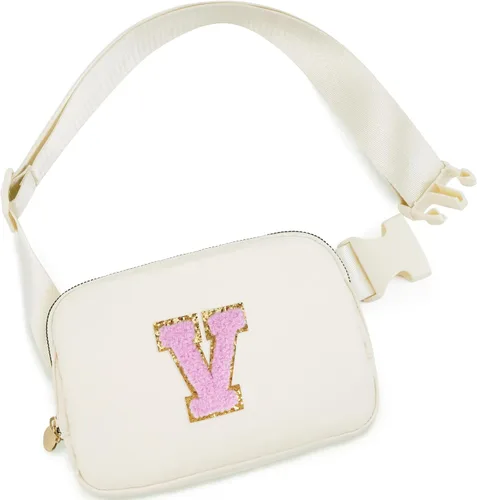 Miniatura 14 de Bolsa de cinturón para niñas y mujeres, bolsas cruzadas, riñonera, riñonera personalizada, Negro, Small
